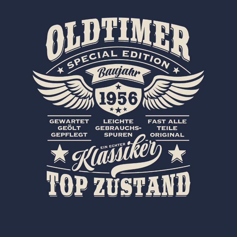 Oldtimer Baujahr 1956 - Geburtstag - Geschenk