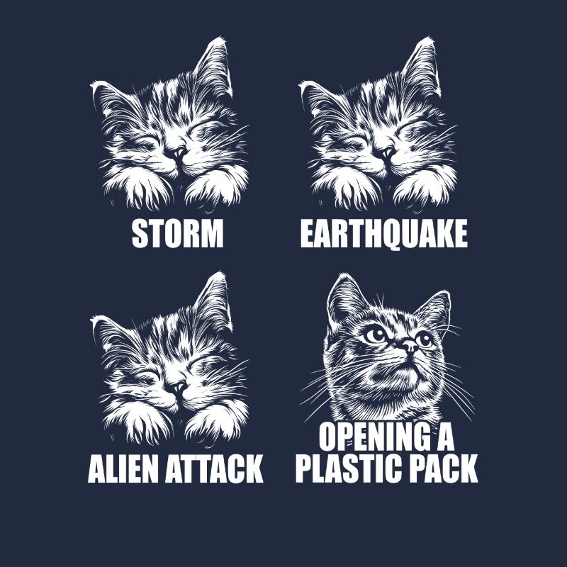 Chat - perception sélective - dire