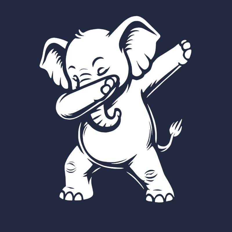 Elephant dabbing - Dab Dance - Gift