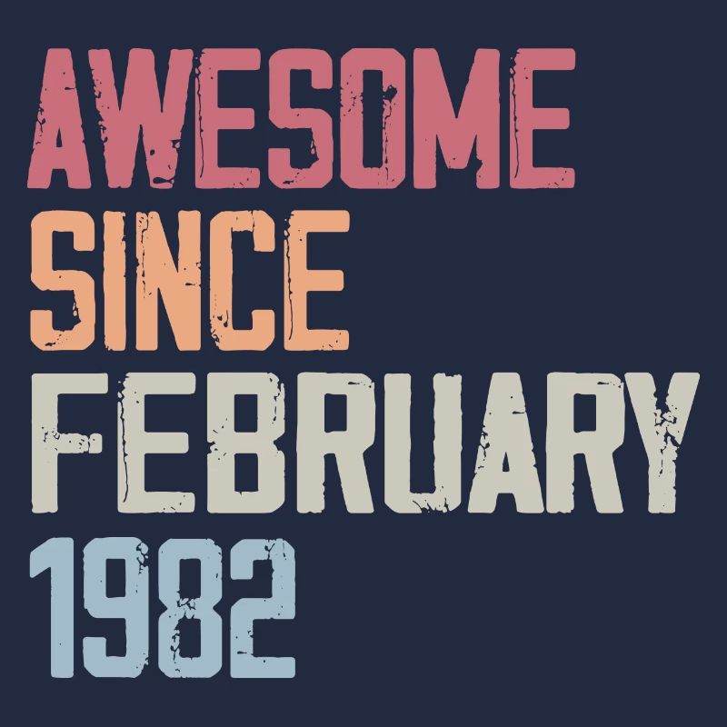 Février 1982, 42e anniversaire 1982 Fevrier 42 ans