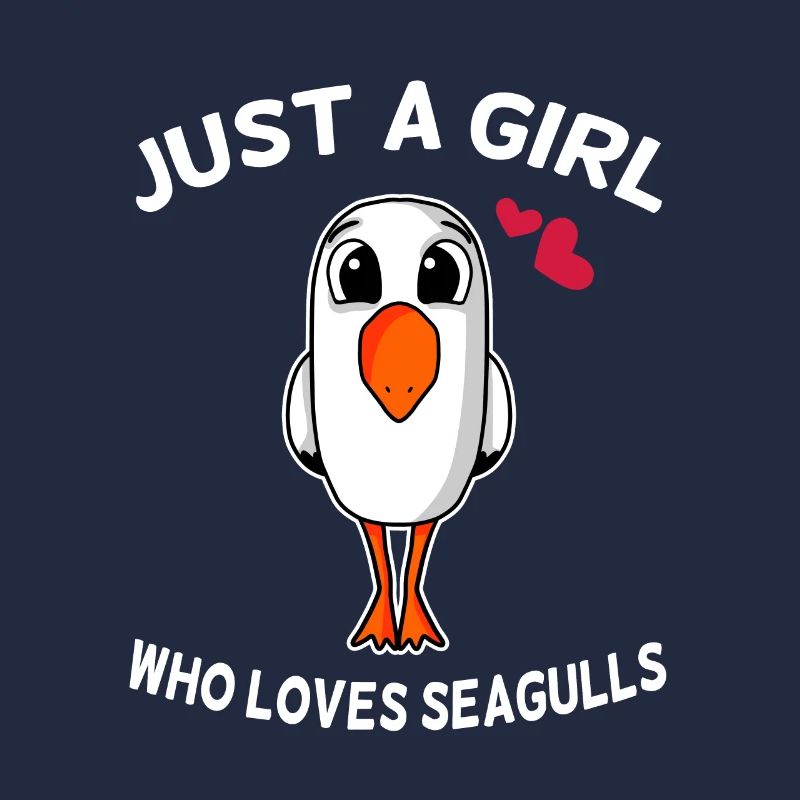 Möwe Liebe Mädchen