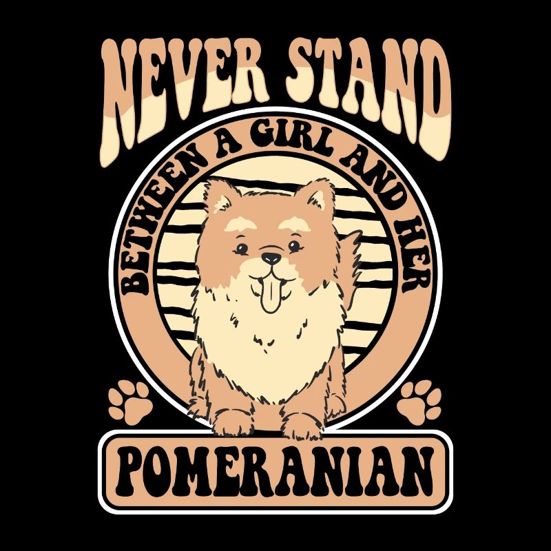 Pomeranian Hund Hundehalter
