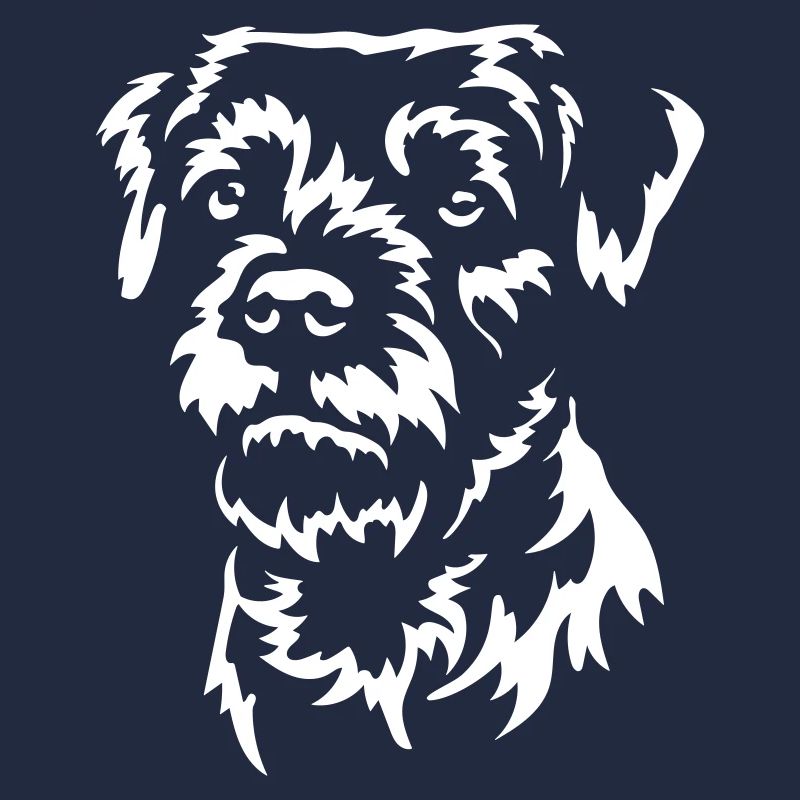 Border Terrier Head « Black Edition »