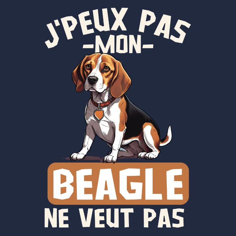 Chien de race beagle
