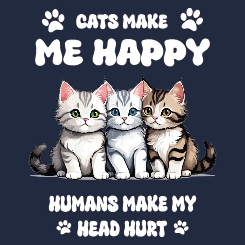 Les chats me rendent heureuse...