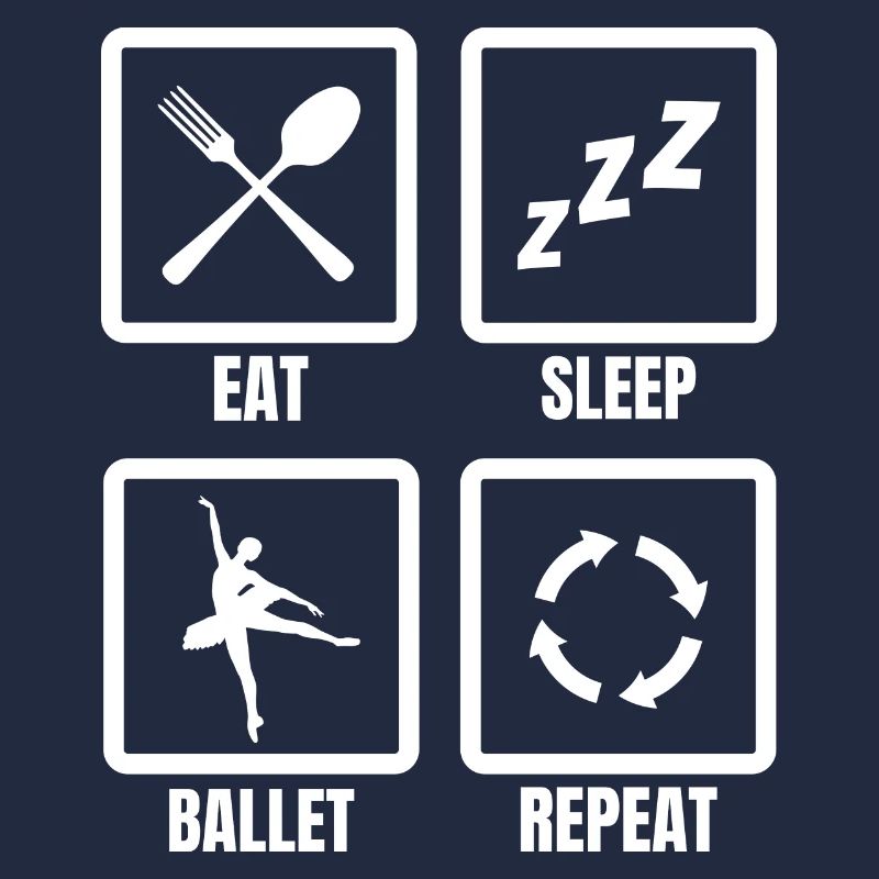 Manger Dormir Ballet Répéter