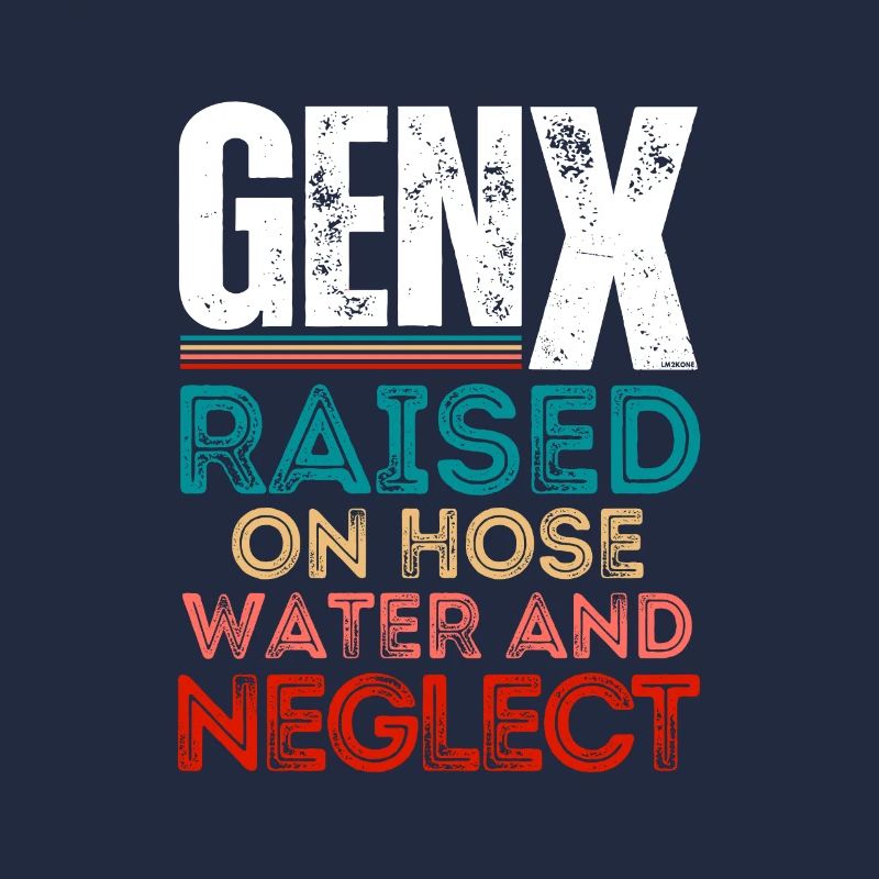 Gen X - Style rétro couleurs