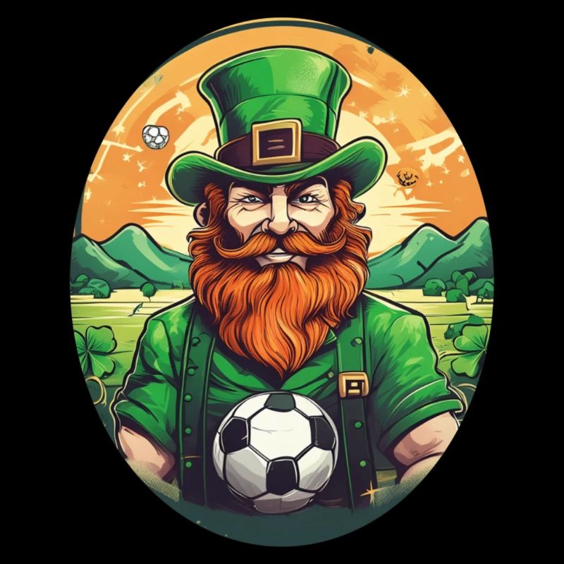 Football Trèfle de la Saint-Patrick