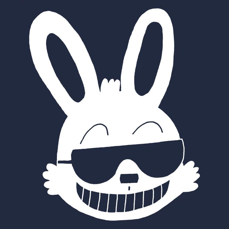 Lapin blanc frimeur
