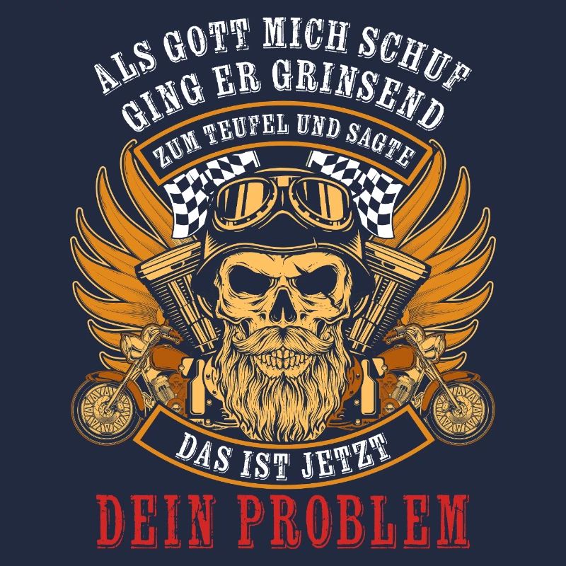 When God created me, he went to the devil grinning