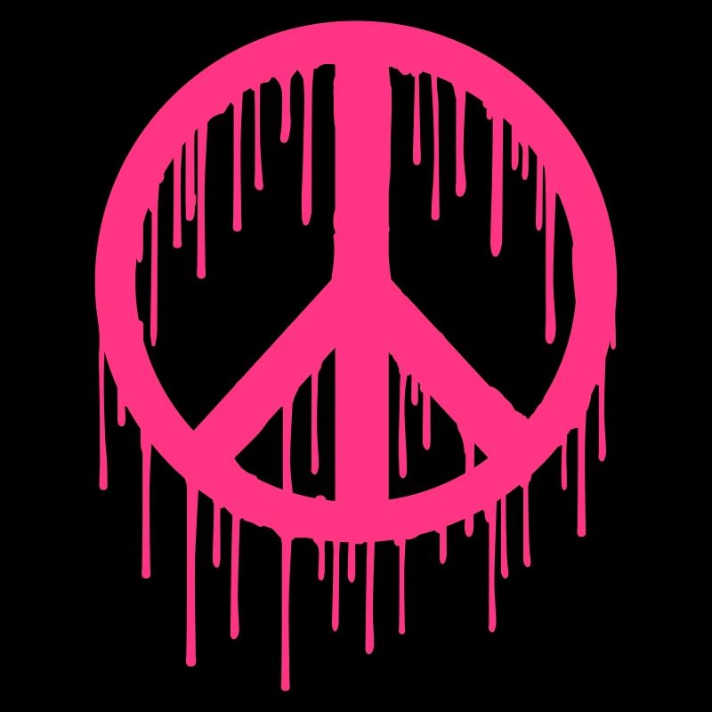 Trendy modern Graffiti style Peace