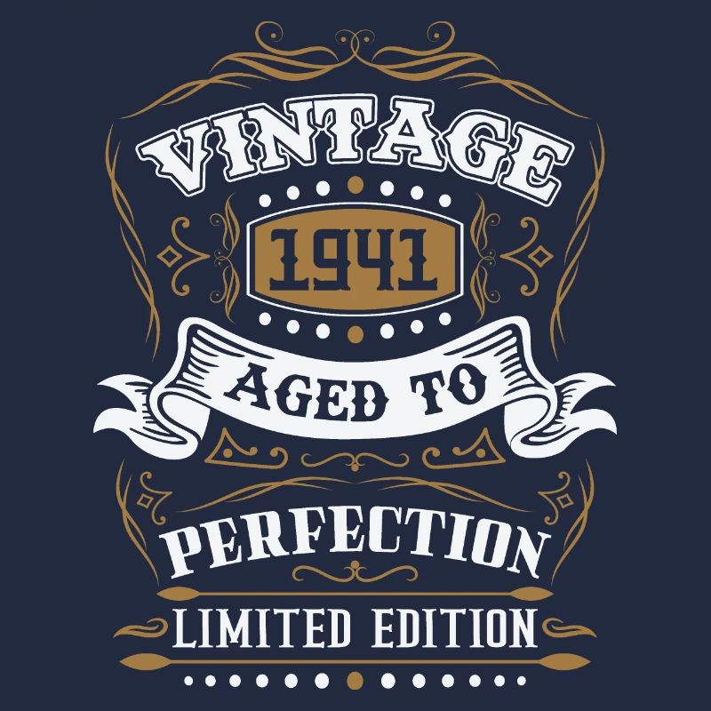 Vintage Geburtstagsgeschenk geboren 1941 Retro