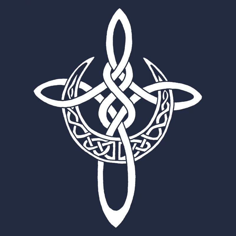 White Lunar Cross