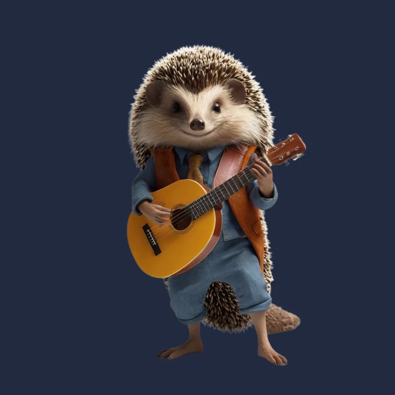 Hérisson guitare