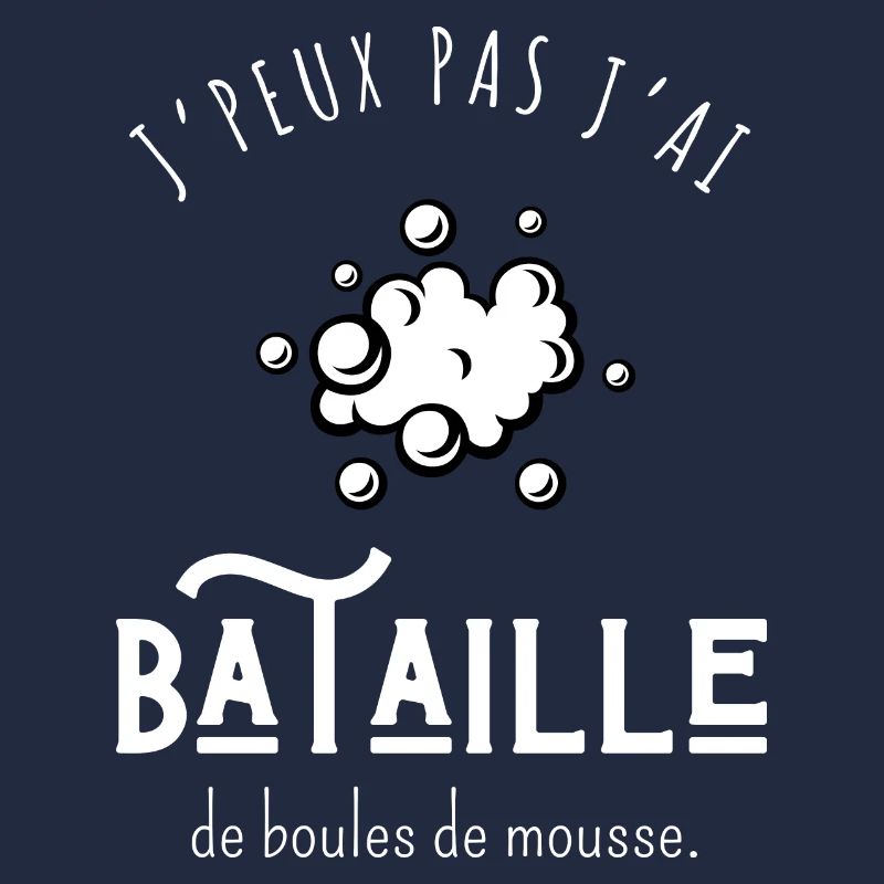 J’peux pas j’ai bataille de boules de mousse