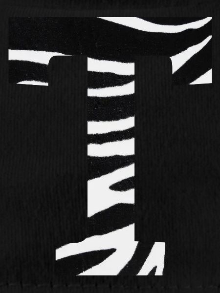 Buchstabe t Zebra