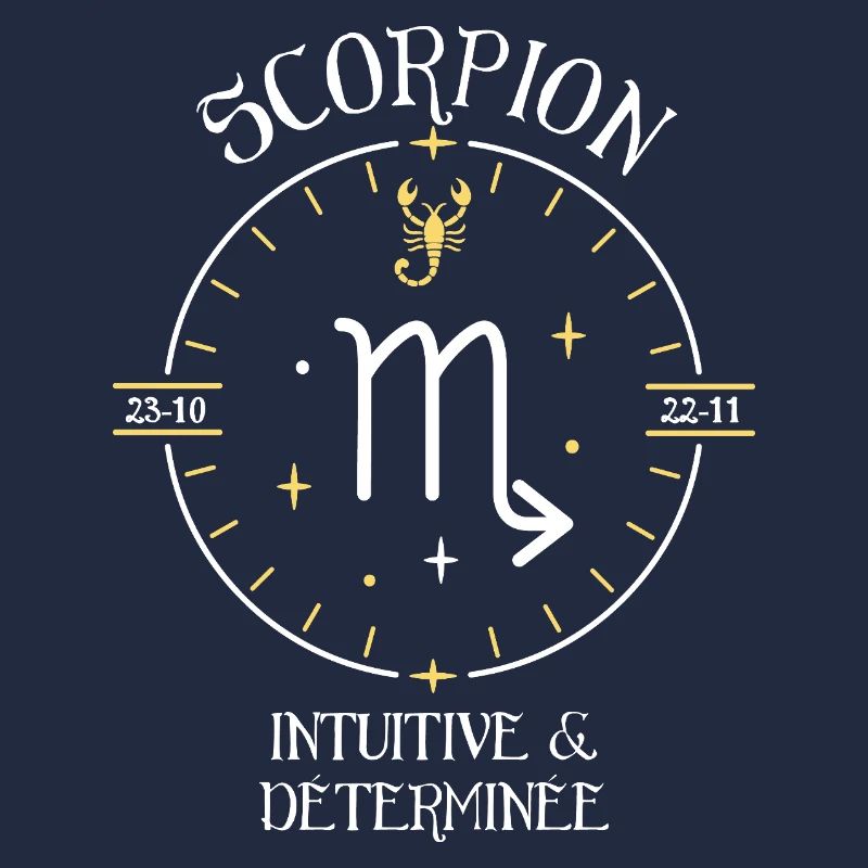 Du signe du Scorpion - Intuitive et déterminée