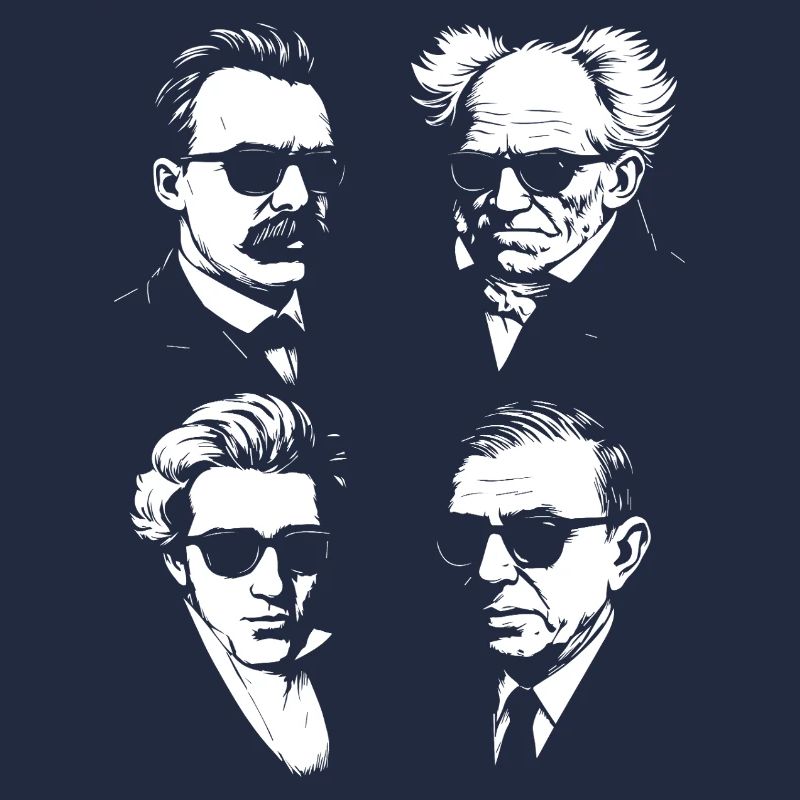 Existentialism philosophy design