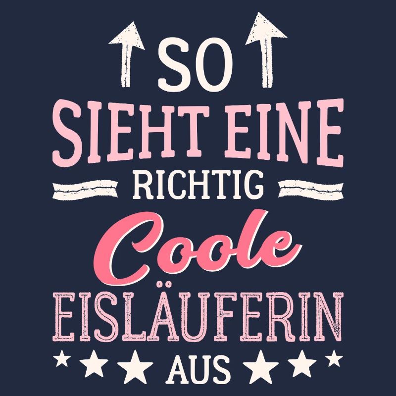 So sieht eine richtig coole Eisläuferin aus