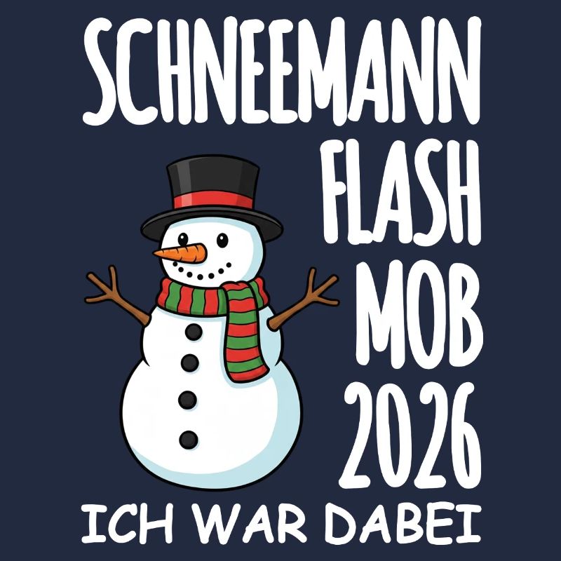 Schneemann Flashmob