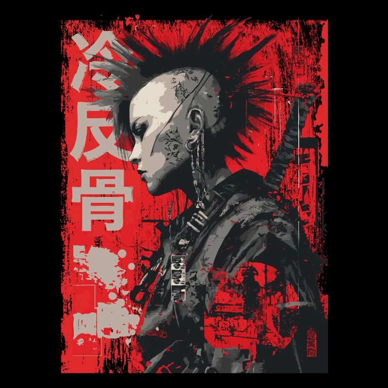 Punk Kriegerin – 冷反骨 Urban Art