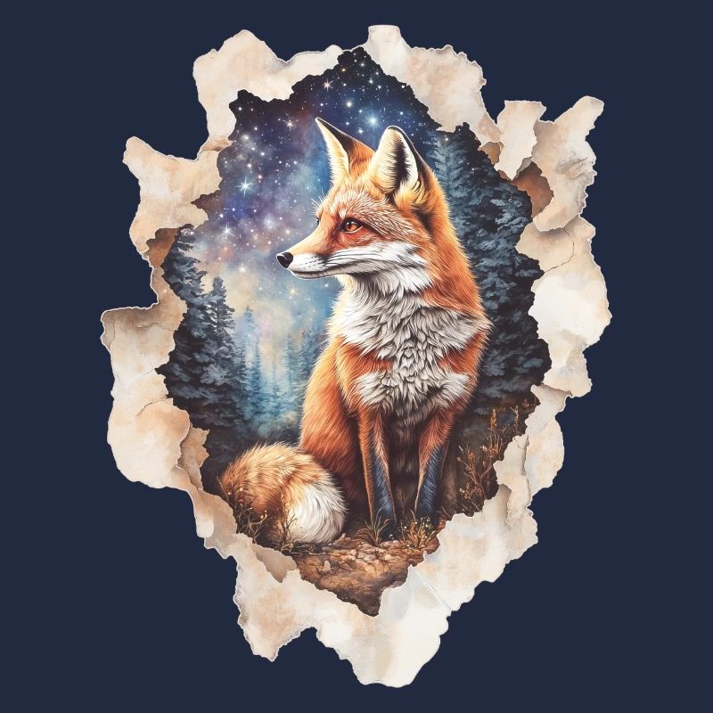 Fox Starry Sky