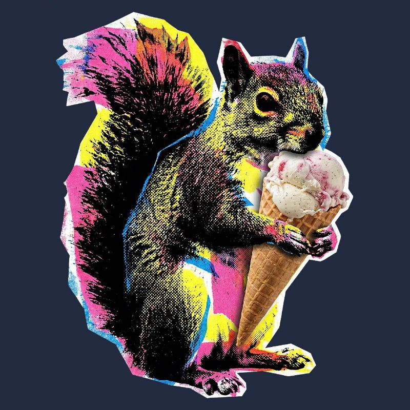 Eichhörnchen Eis