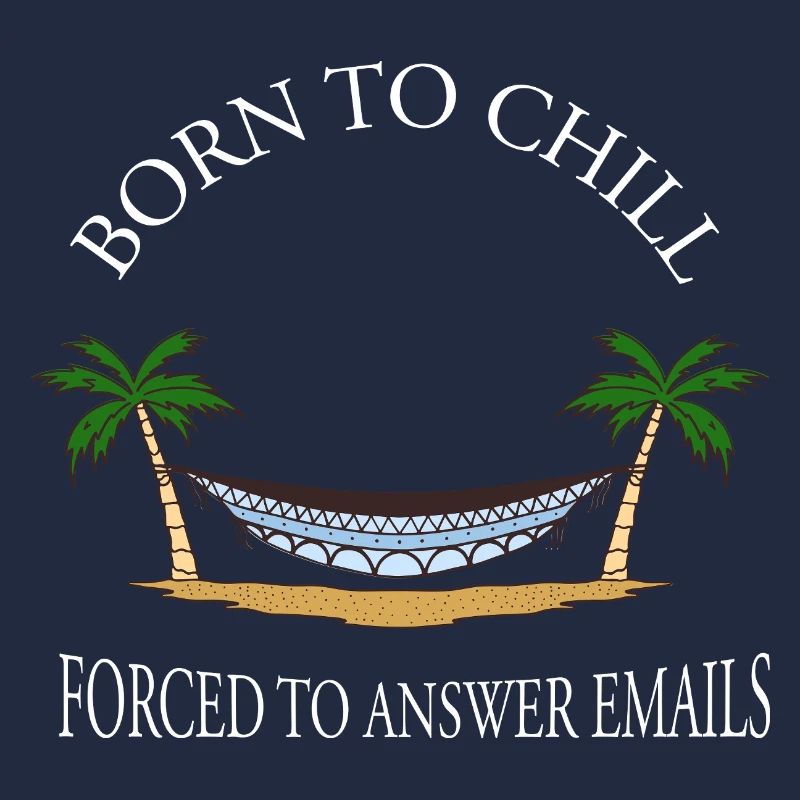 Born To Chill Forcé de répondre aux e-mails Hamac