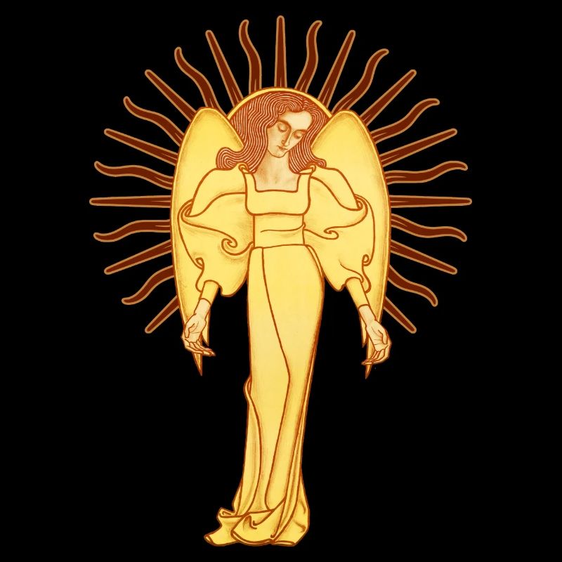Dein Schutzengel, ein Jugendstil-Engel