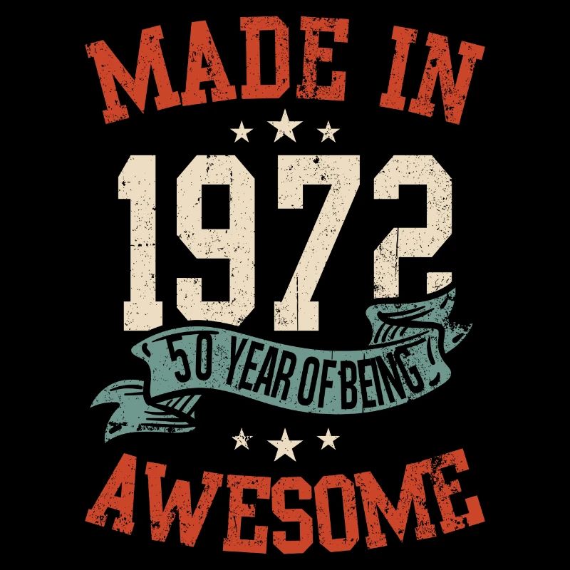 Hergestellt am 50. Geburtstag 1972