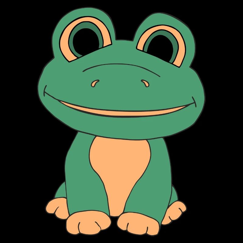 Süßer Frosch