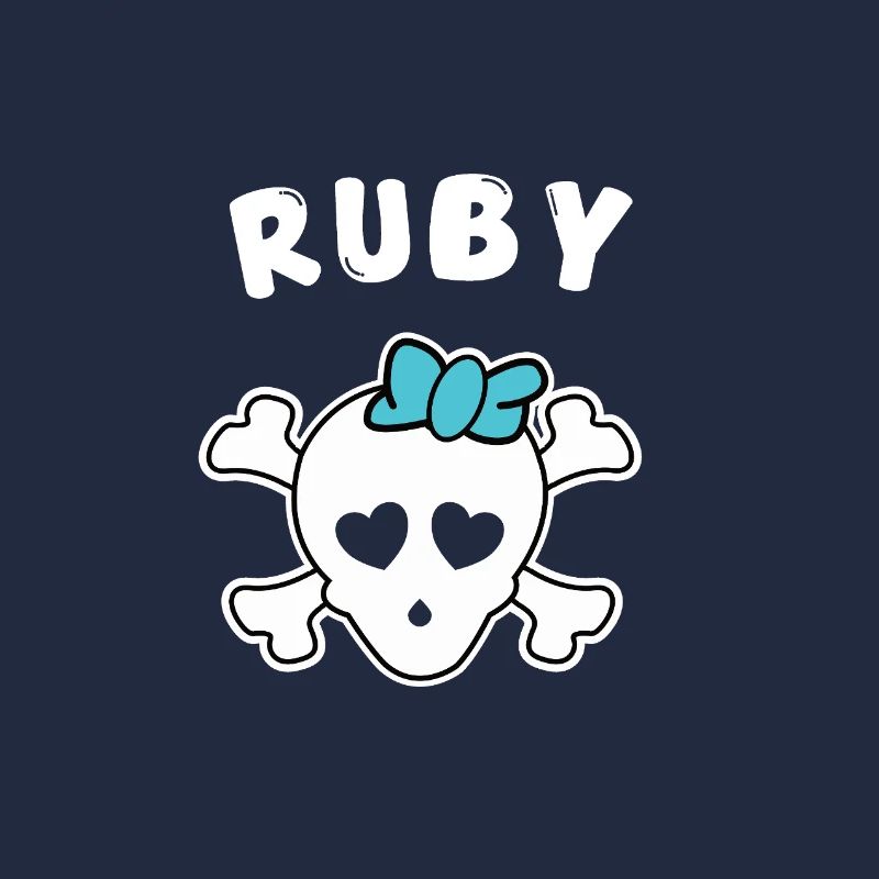 Pirate Ruby Design for Girls and Women