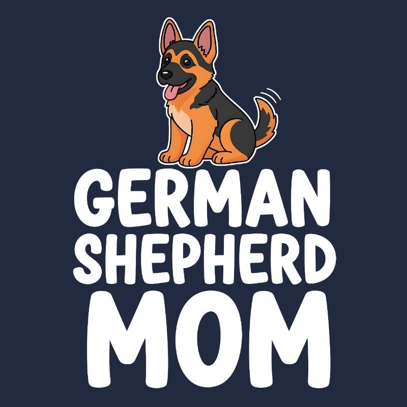 German Shepherd Mom Hundemama Schäferhund
