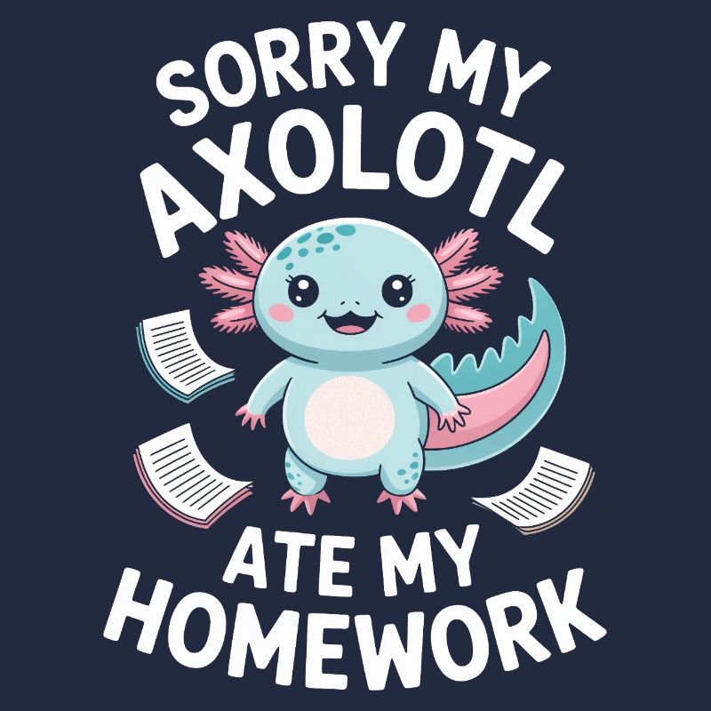 Braquage de devoirs d’Axolotl
