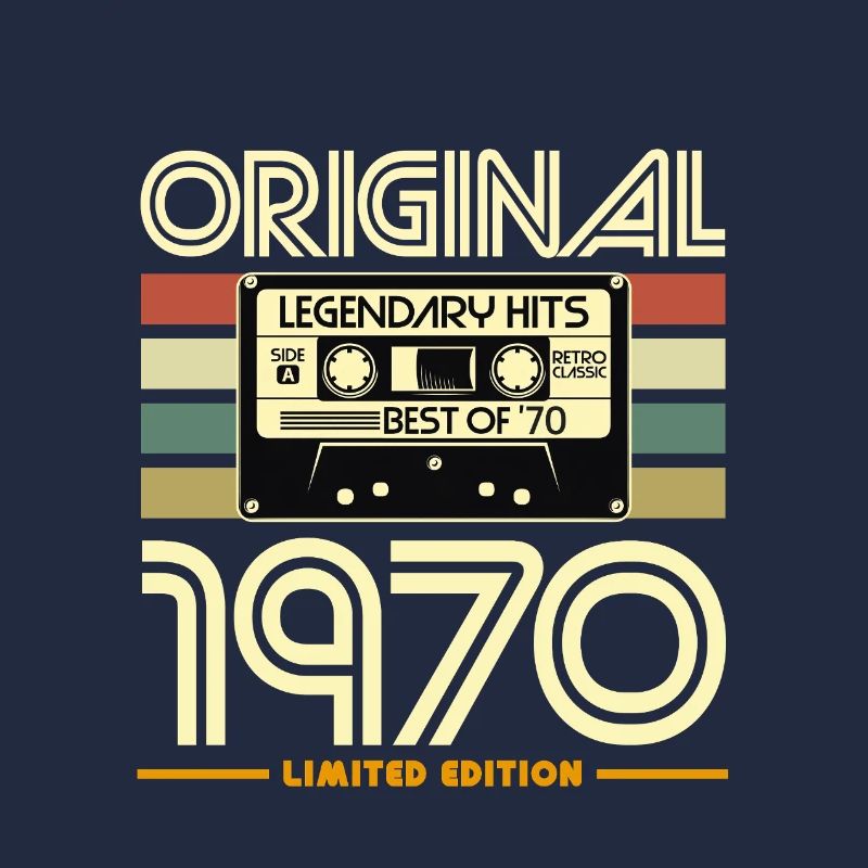 Original 1970's Retro Cassette