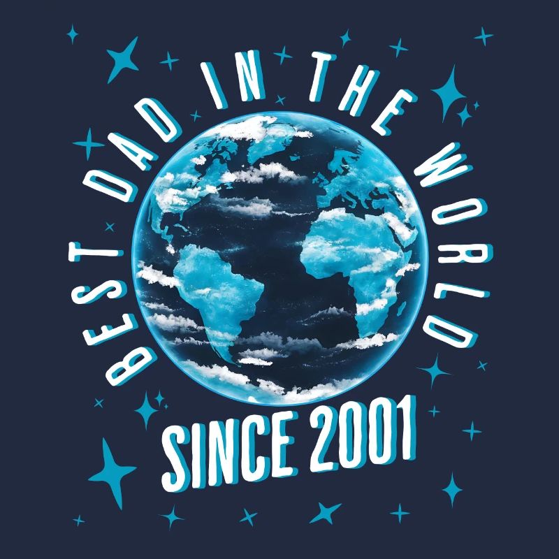 Bester Papa der Welt seit 2001 Vatertag