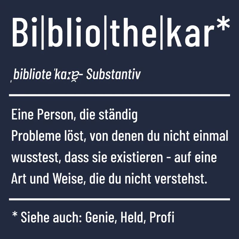 Bibliothekar - Definition - Lexikon