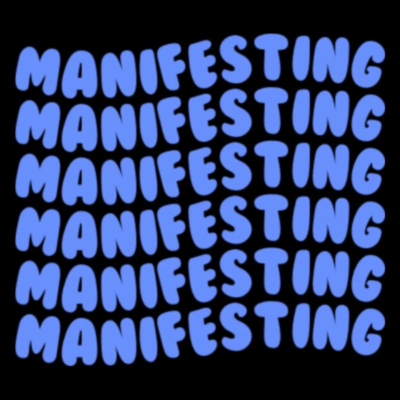 Manifesting light blue