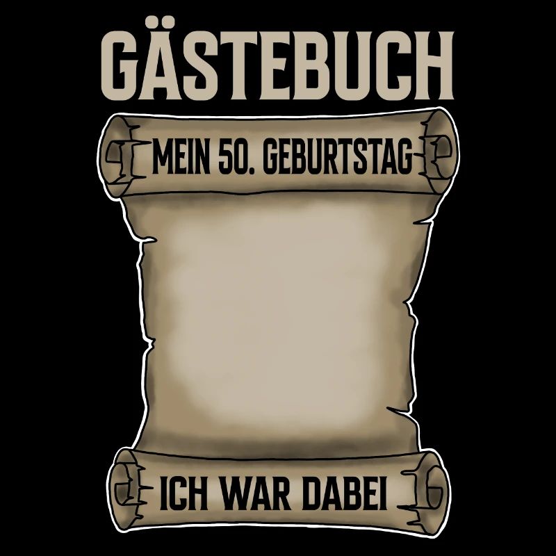 50. Geburtstag Gästebuch