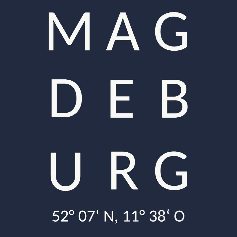 Magdeburg Schriftzug