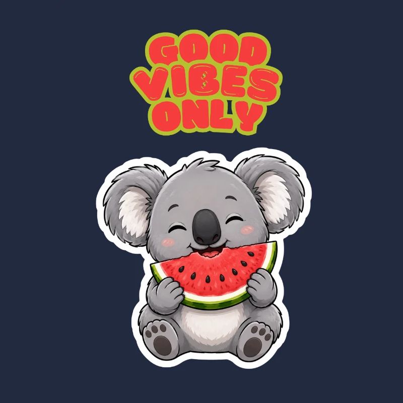Koala Wassermelone: Gute Vibes