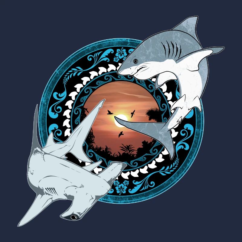 Requin-marteau Grand Requin blanc hawaïen