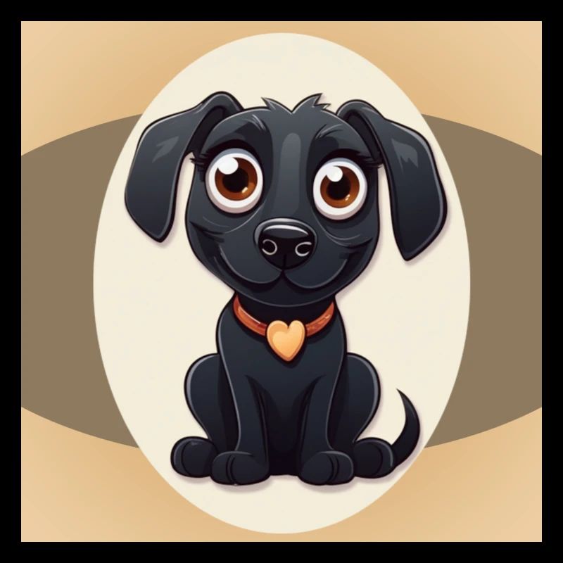 Dessin animé de chien 6