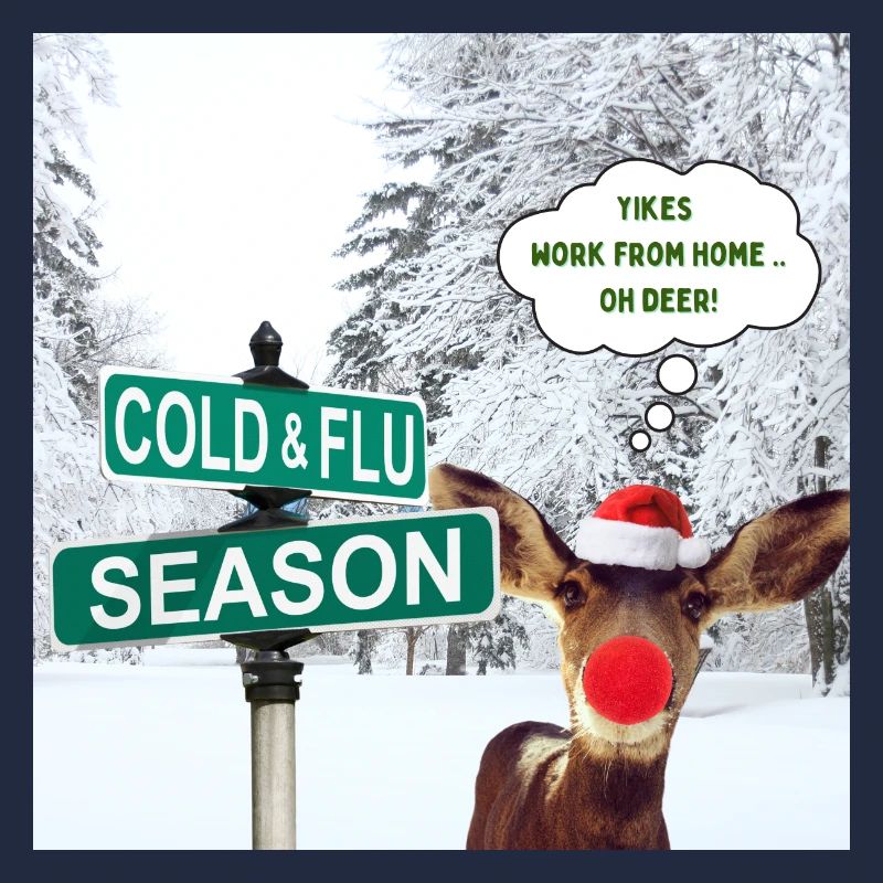 Oh Deer - Rudolf Christmas Design