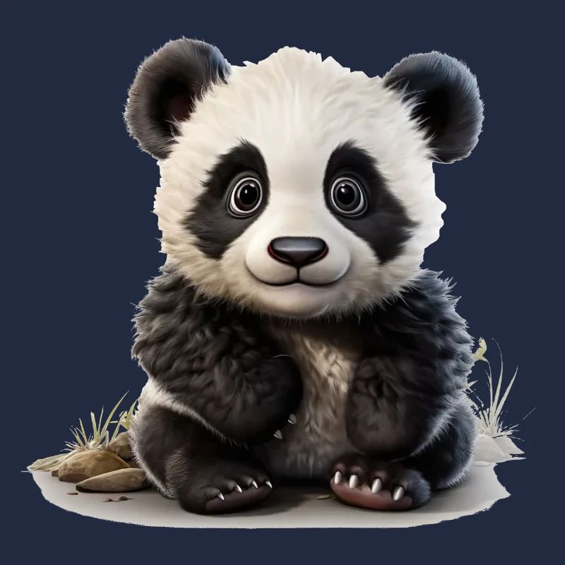 Cute little panda bear