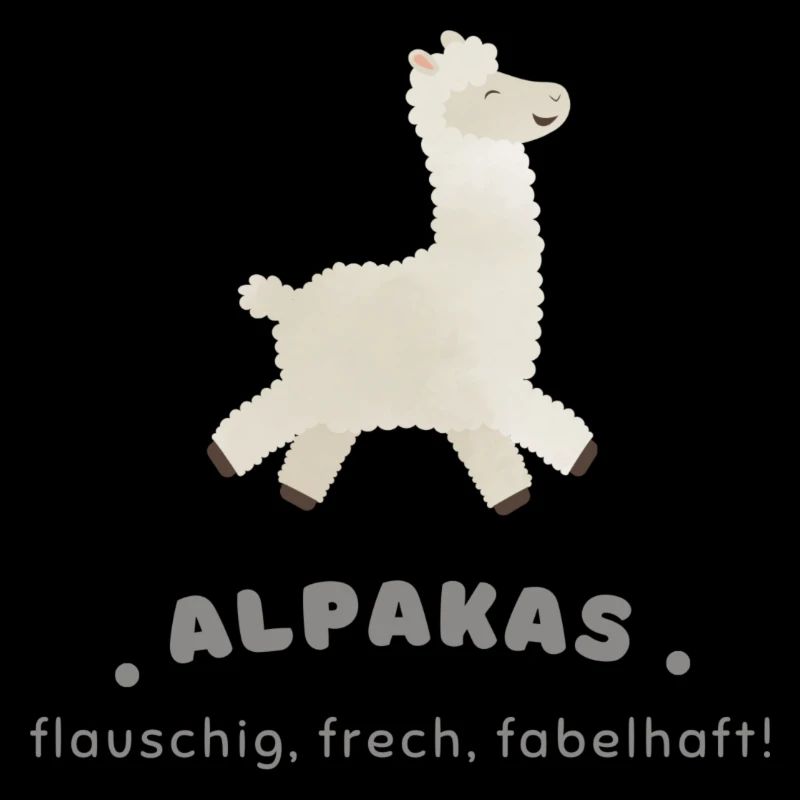 Alpakas - frech und flauschig
