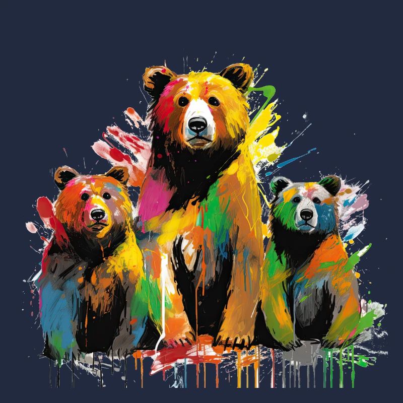 Grafitti-Bären