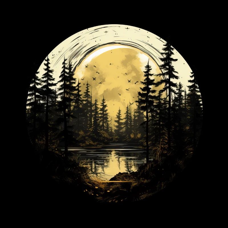 Nuit dans la forêt
