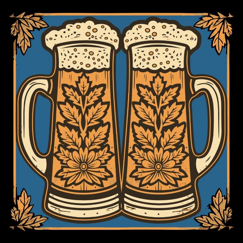 Biergarten München Oktober Bayern Bier Feiern Fest