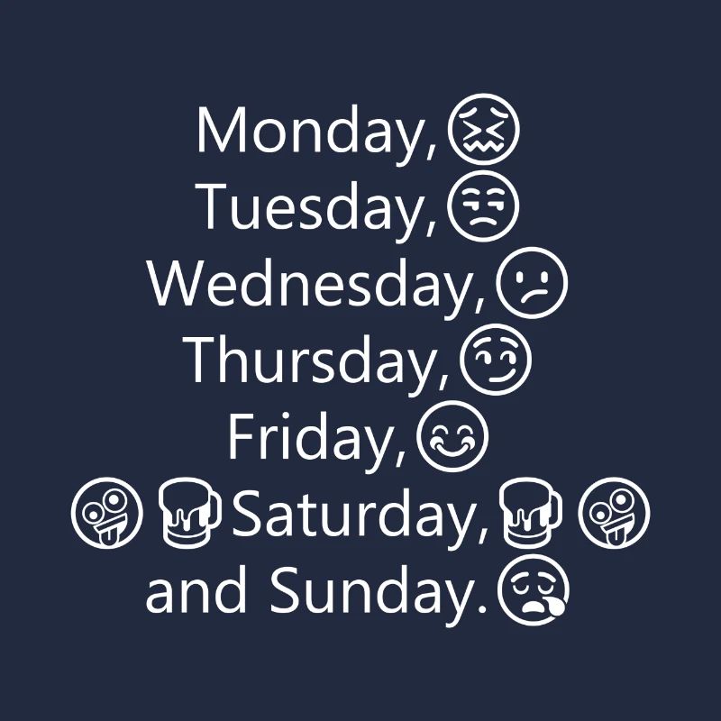 Montag, Dienstag.....